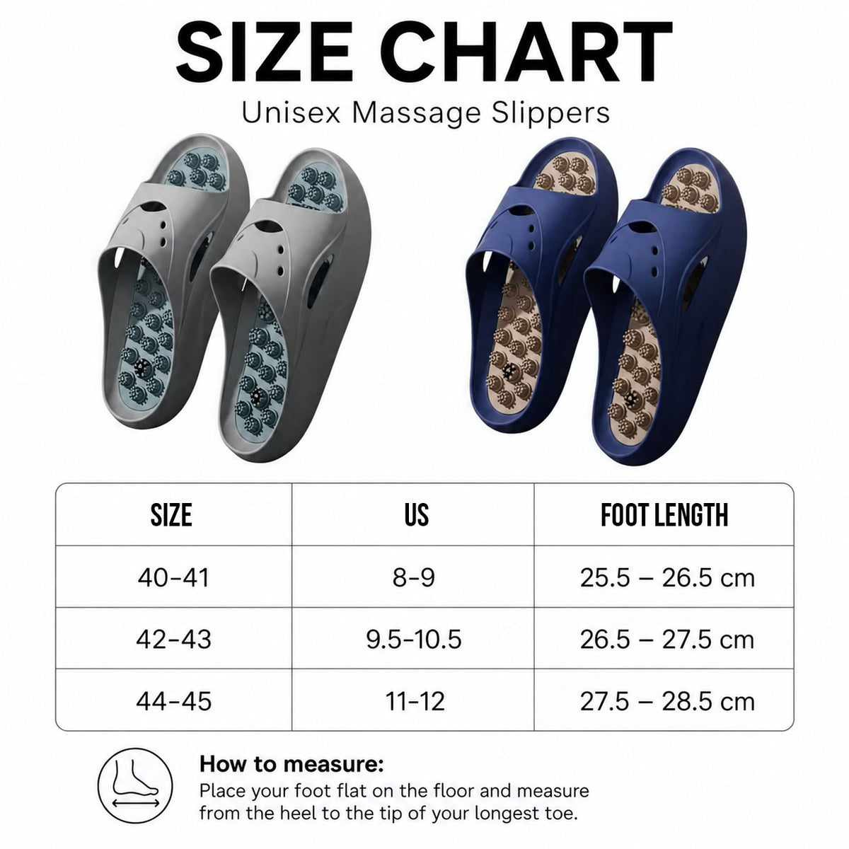 FootEase Massage Slides