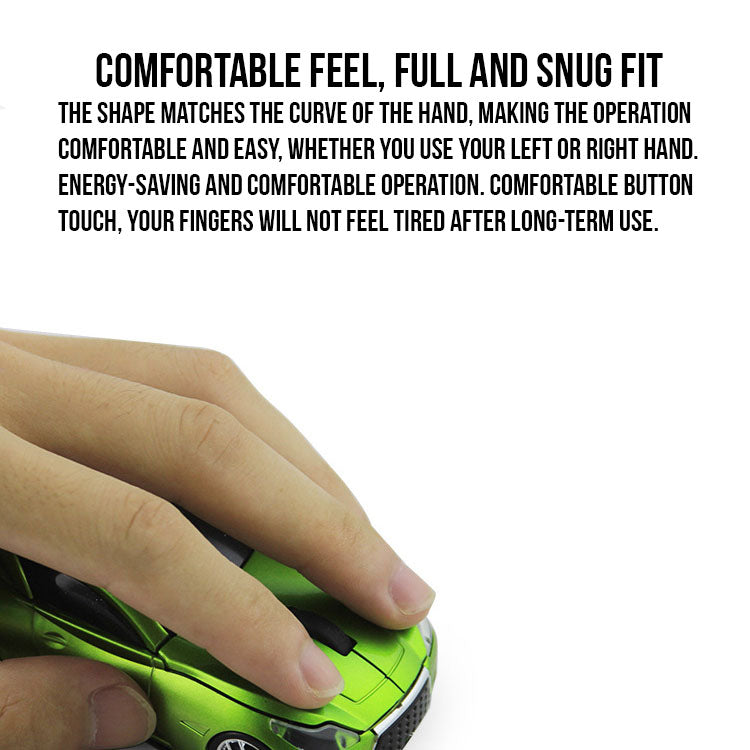 Car Shape Wireless Mouse