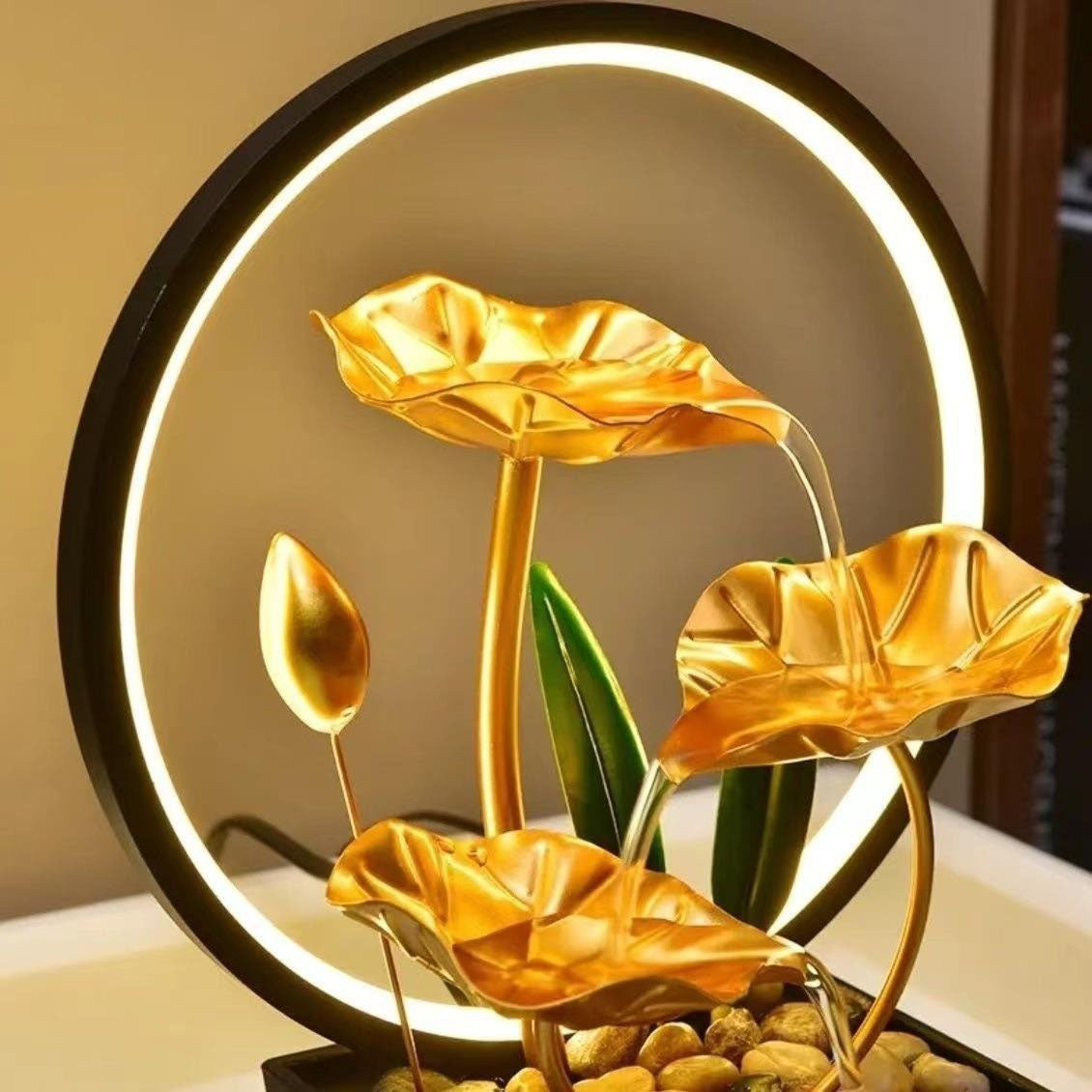 Lotus Water Lamp