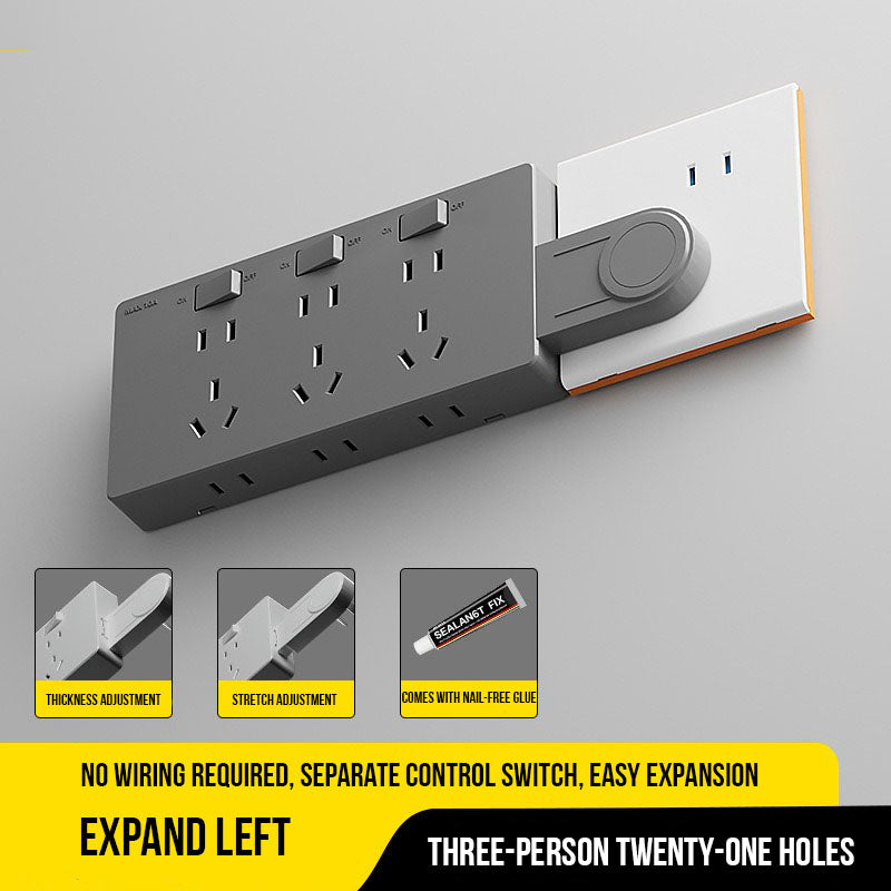 Adjustable Wall Power Strip