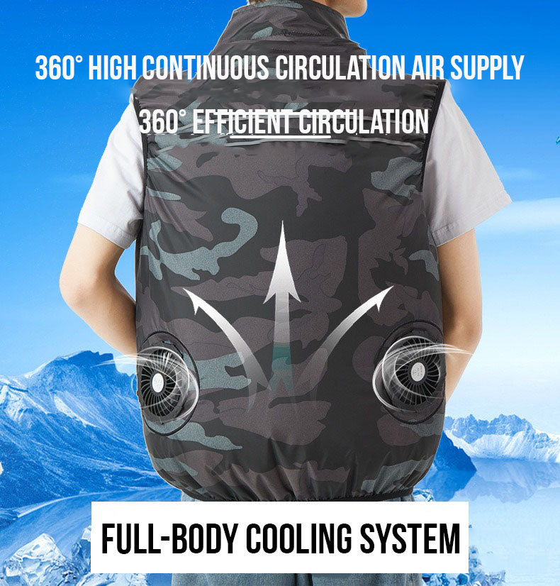 Cooling Vest with Fans