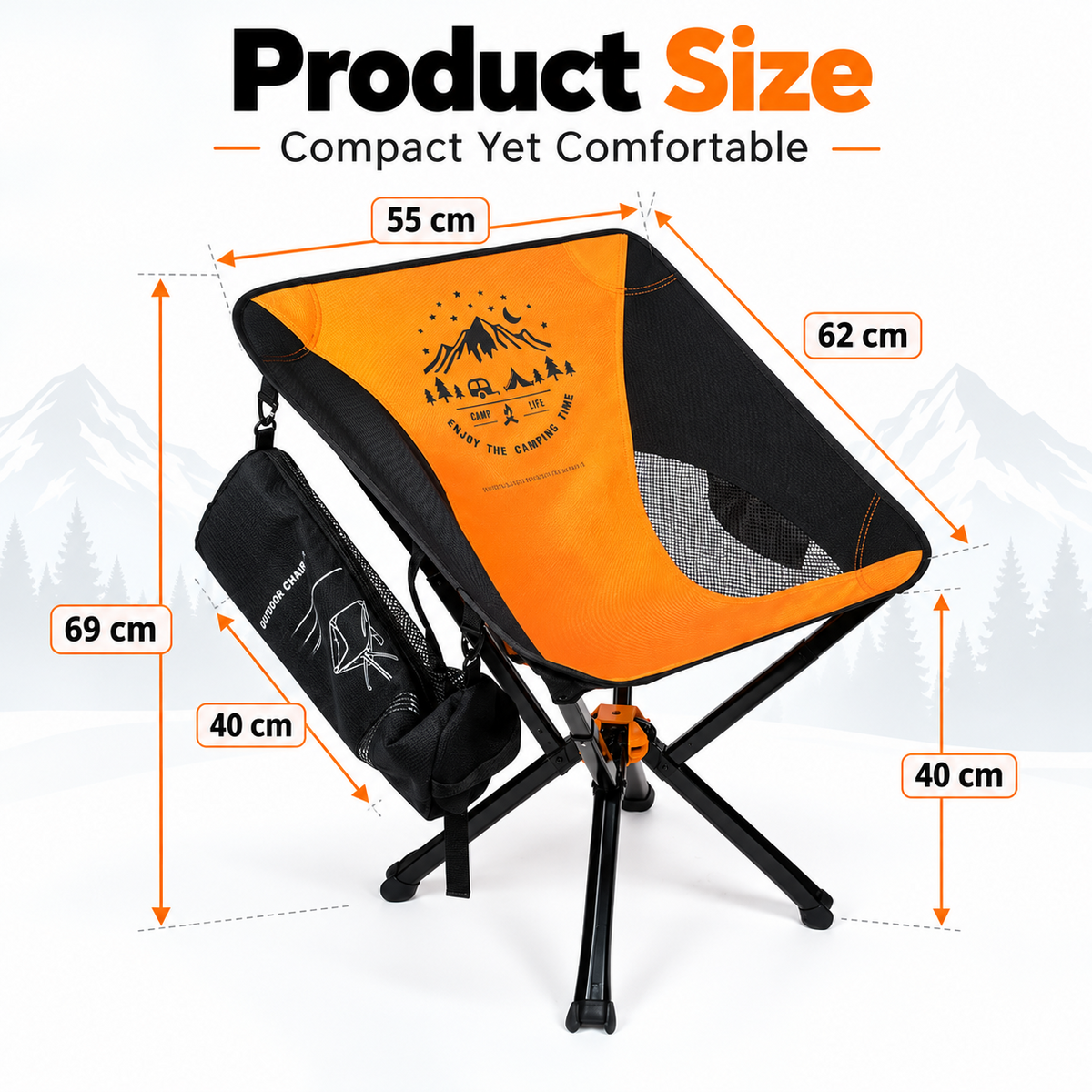 Portable Folding Camping Chair