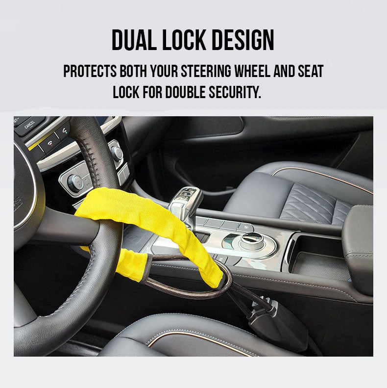 Steering Wheel and Seat Lock