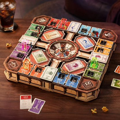 3D Wooden Strategy Board Game