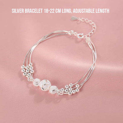 Siltver Anklet