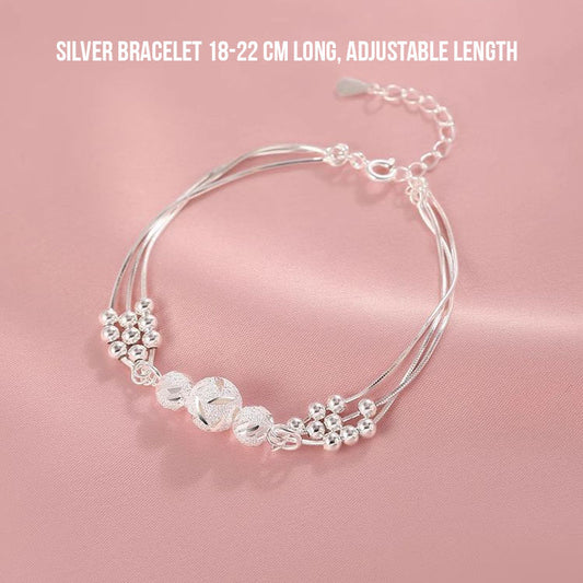 Siltver Anklet