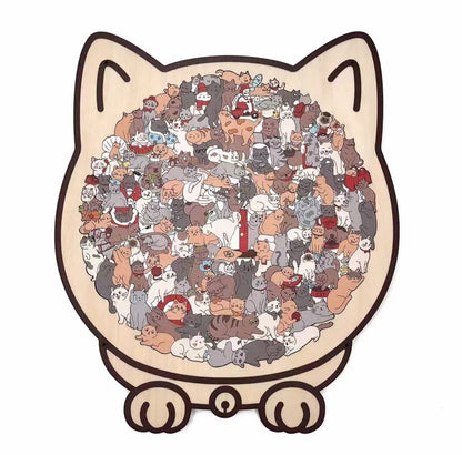 Cat Crowd Puzzle