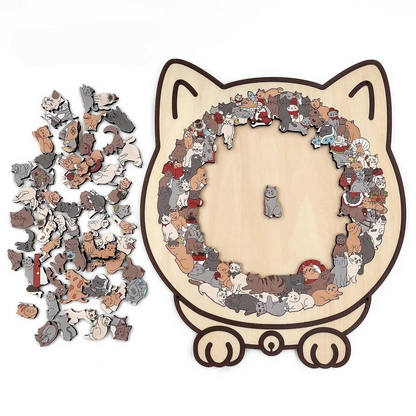 Cat Crowd Puzzle