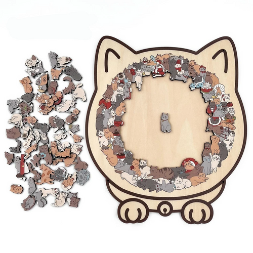 Cat Crowd Puzzle