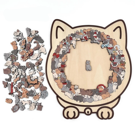 Cat Crowd Puzzle