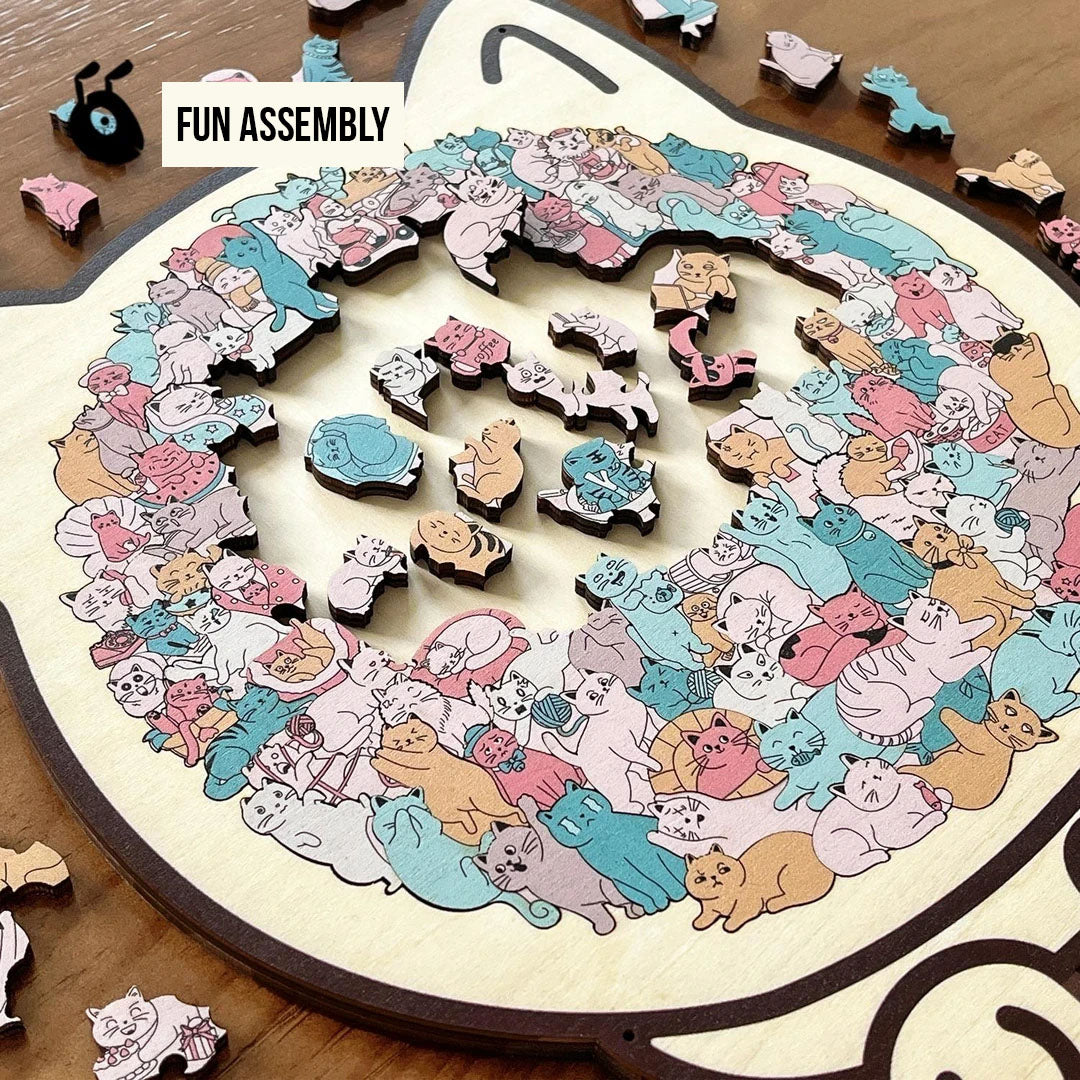 Cat Crowd Puzzle