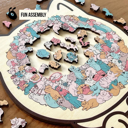 Cat Crowd Puzzle