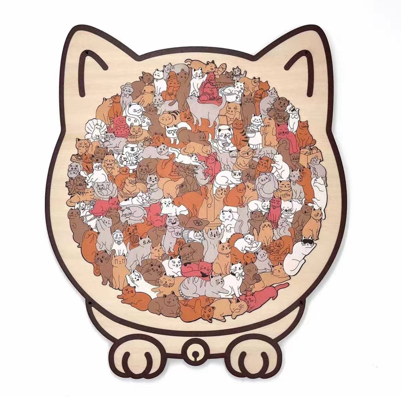 Cat Crowd Puzzle