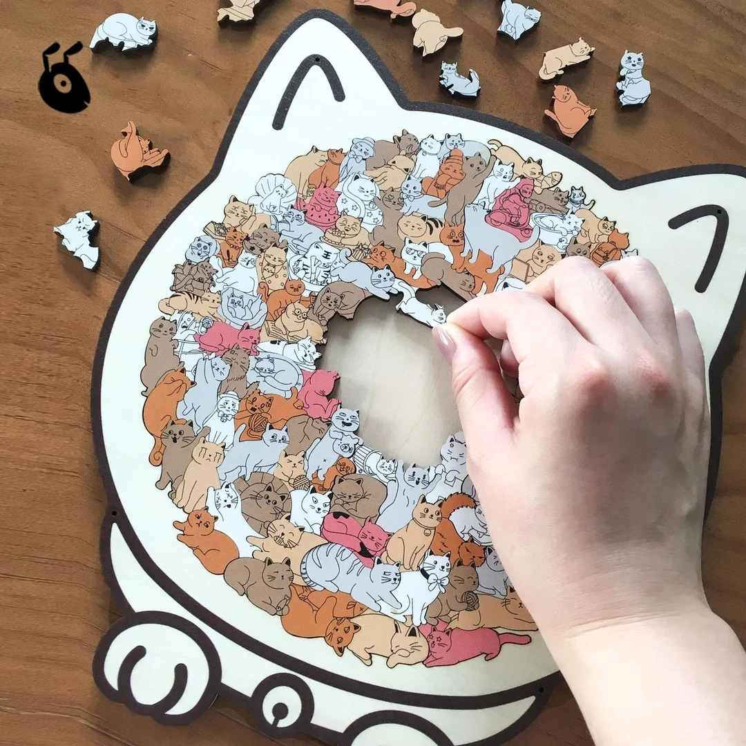 Cat Crowd Puzzle