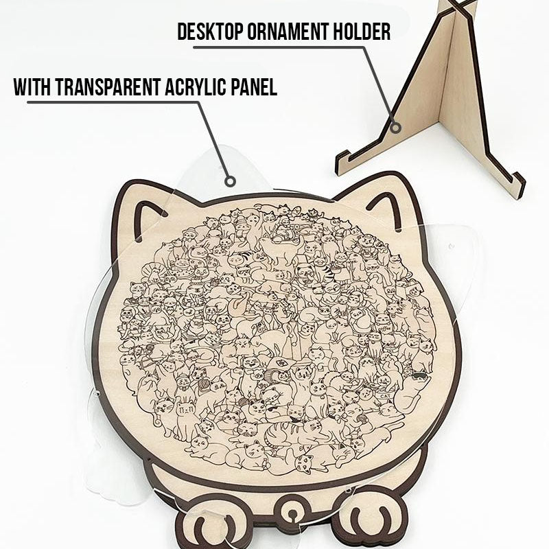 Cat Crowd Puzzle