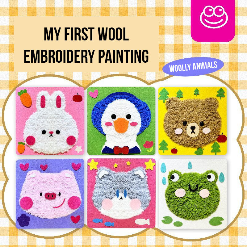Fluffy Yarn Art Kit