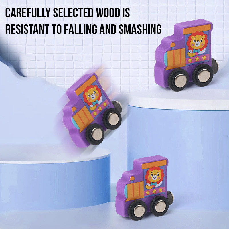 Wooden Number Train