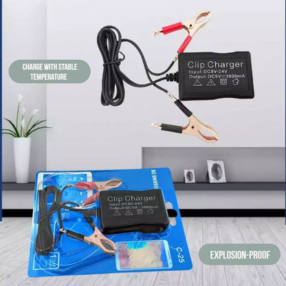 3-in-1 USB Clip Charger