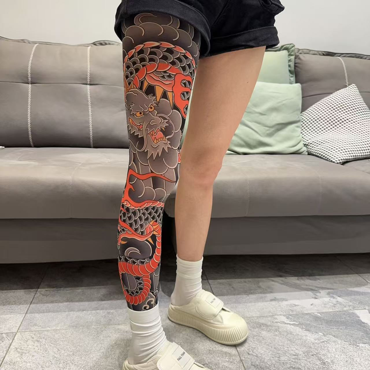 Fake Tattoo Tights
