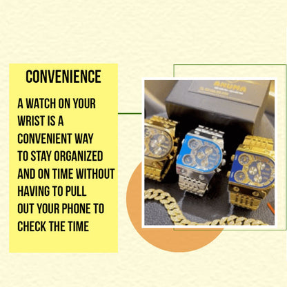Gold Master Watch