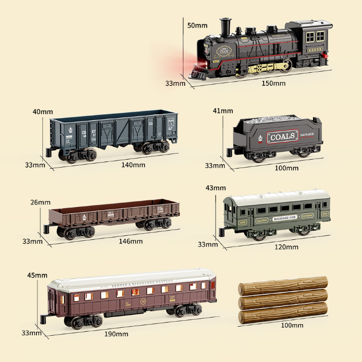 Vintage Train Set