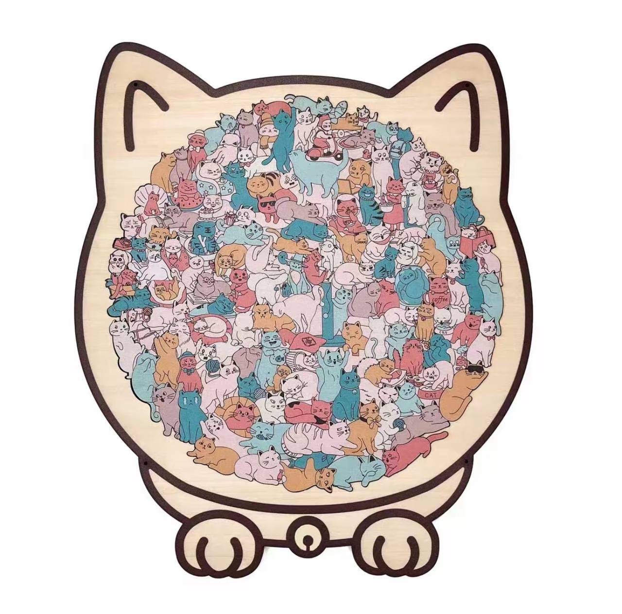 Cat Crowd Puzzle