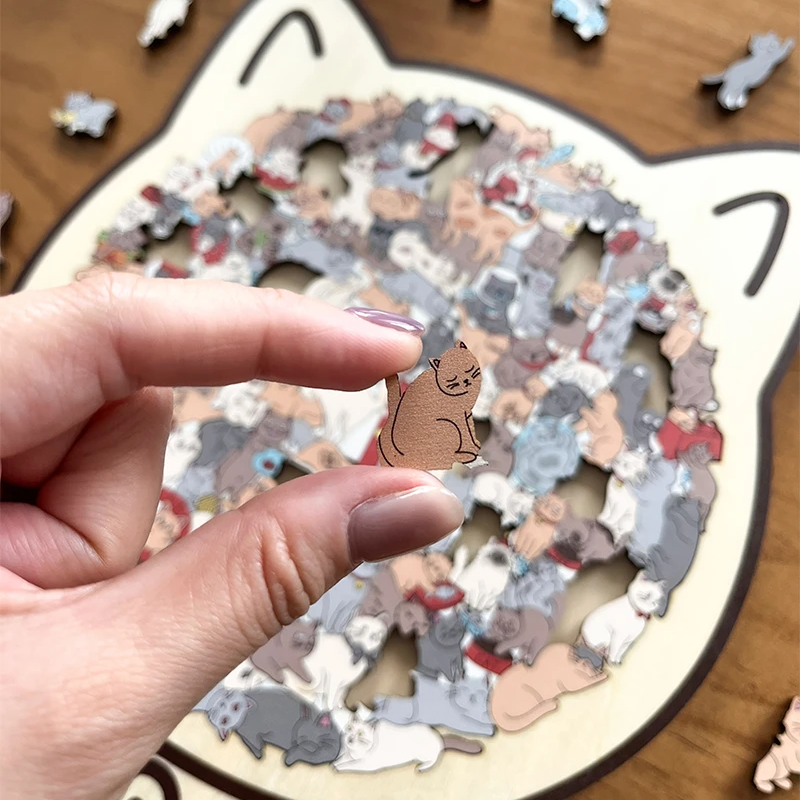 Cat Crowd Puzzle