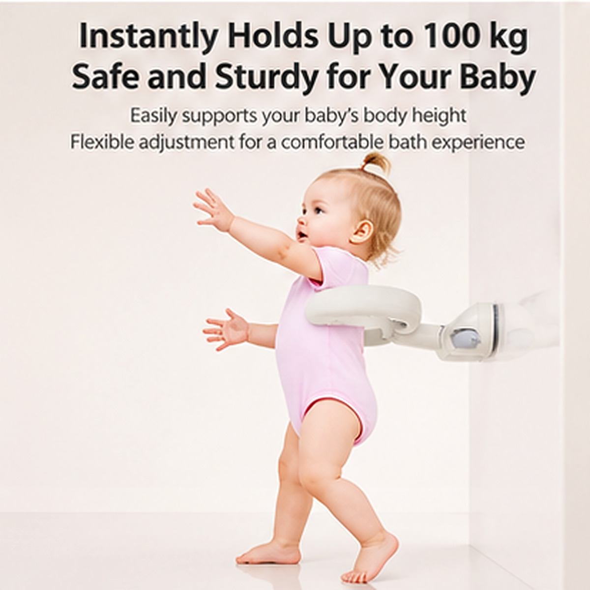 Baby bath support