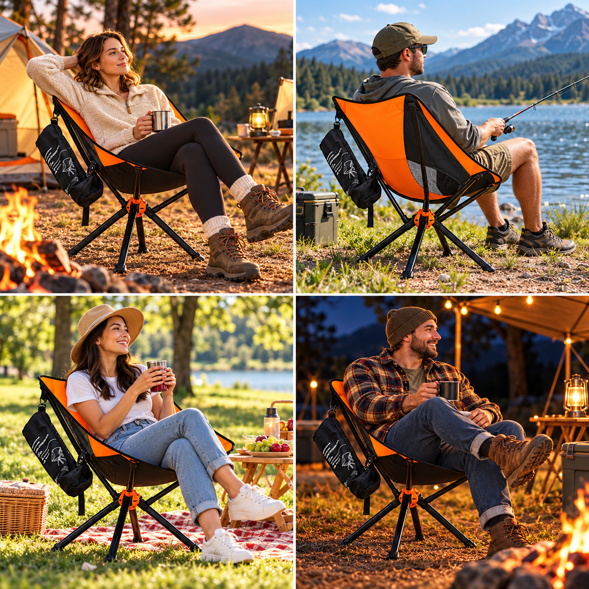 Portable Folding Camping Chair