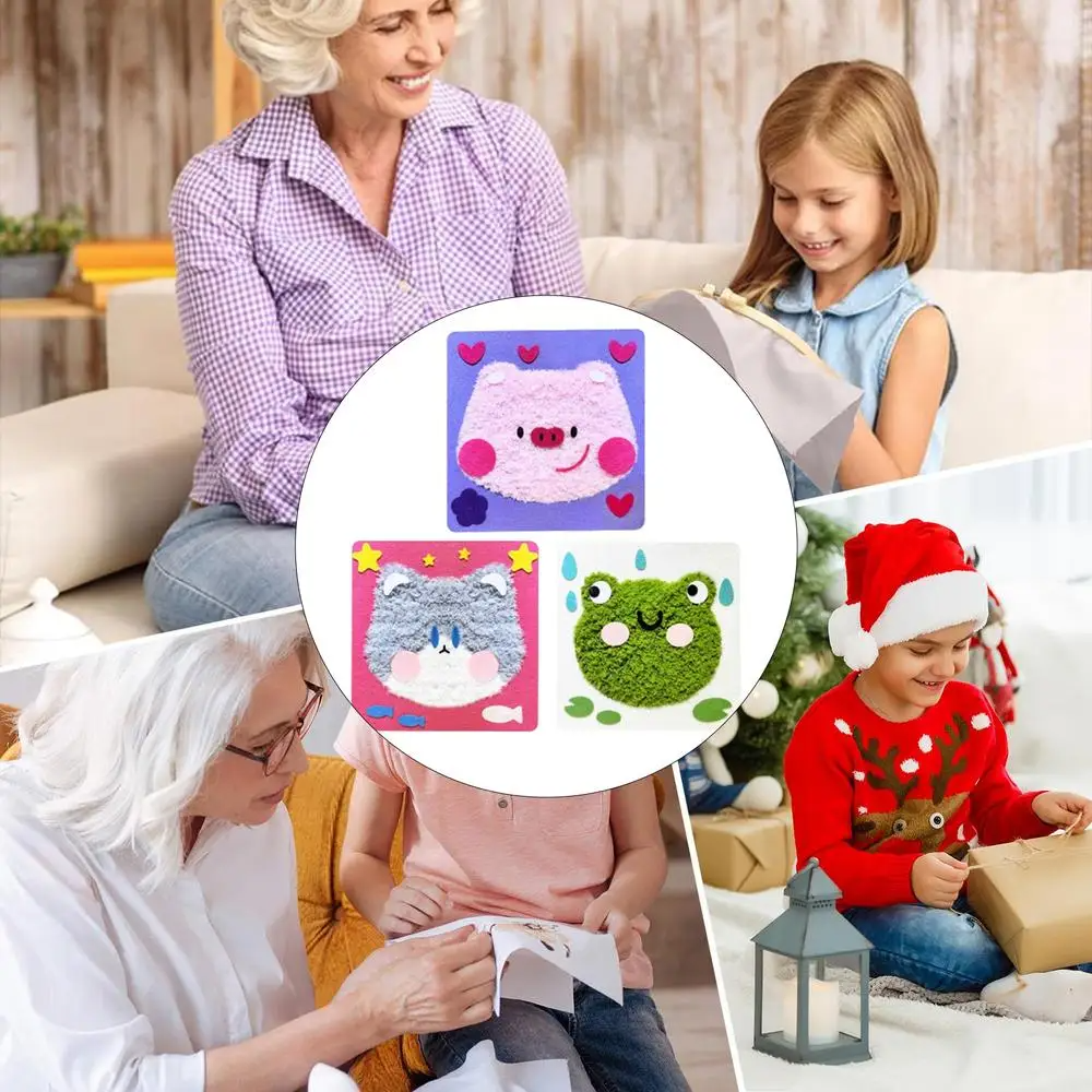 Fluffy Yarn Art Kit