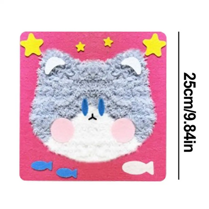 Fluffy Yarn Art Kit