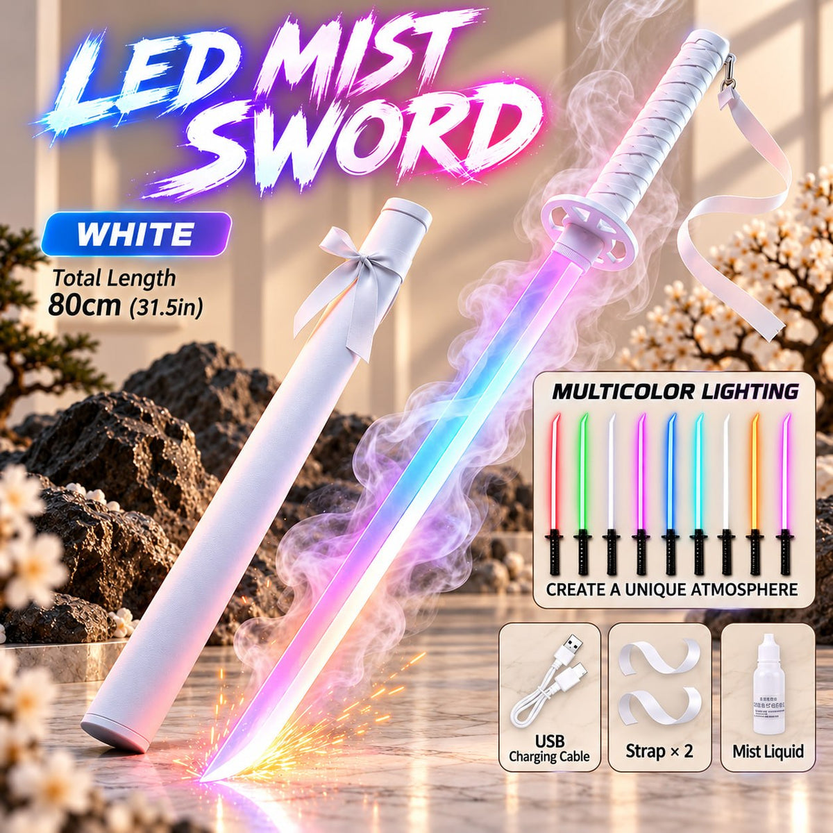 LED Mist Sword