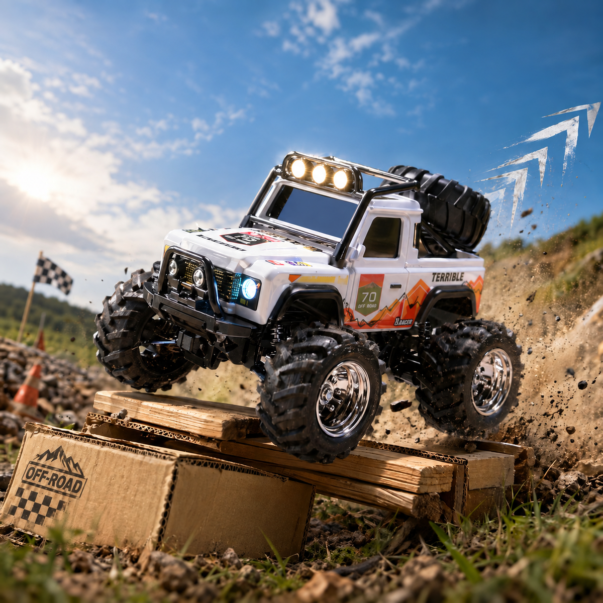 Mini RC Off Road Truck