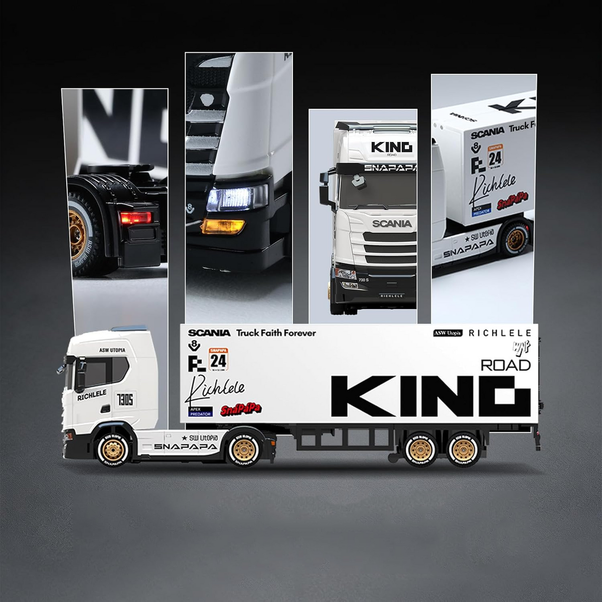 RC Drift Semi Truck