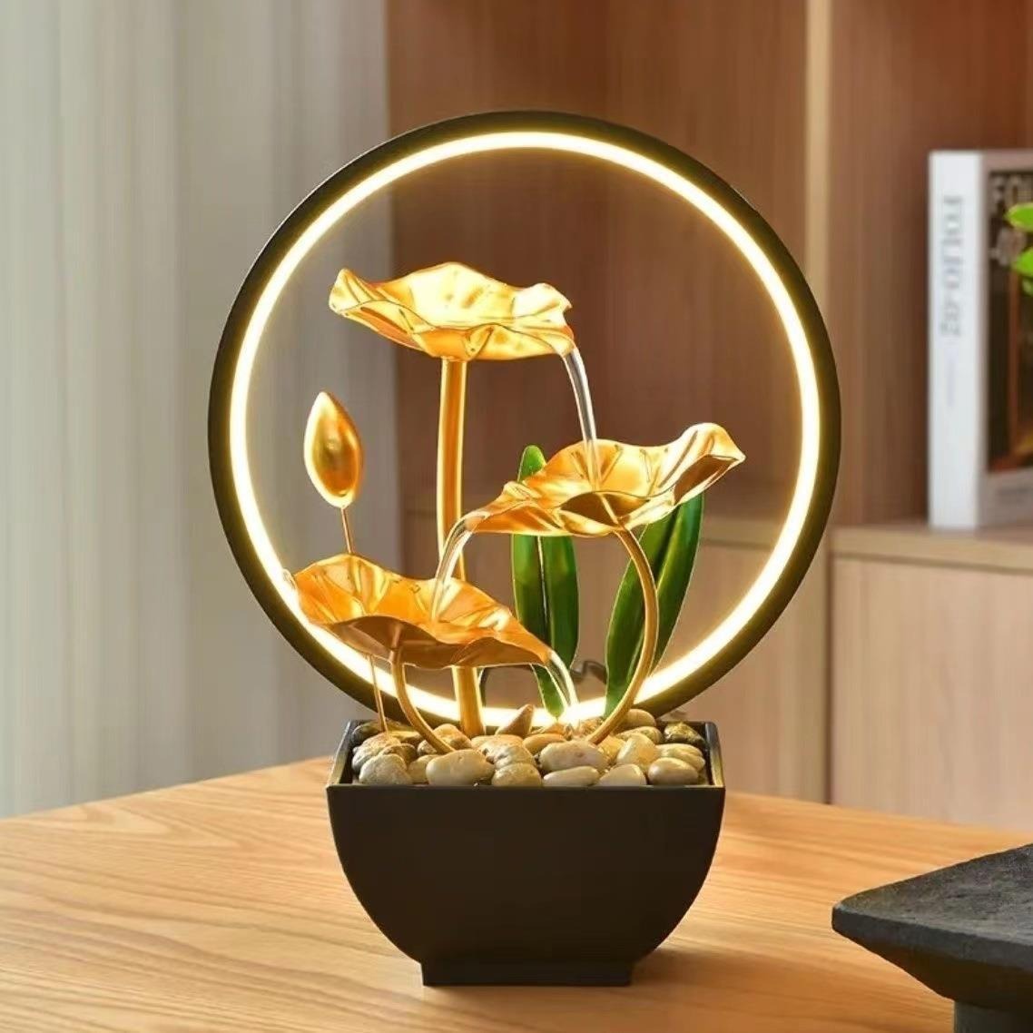 Lotus Water Lamp