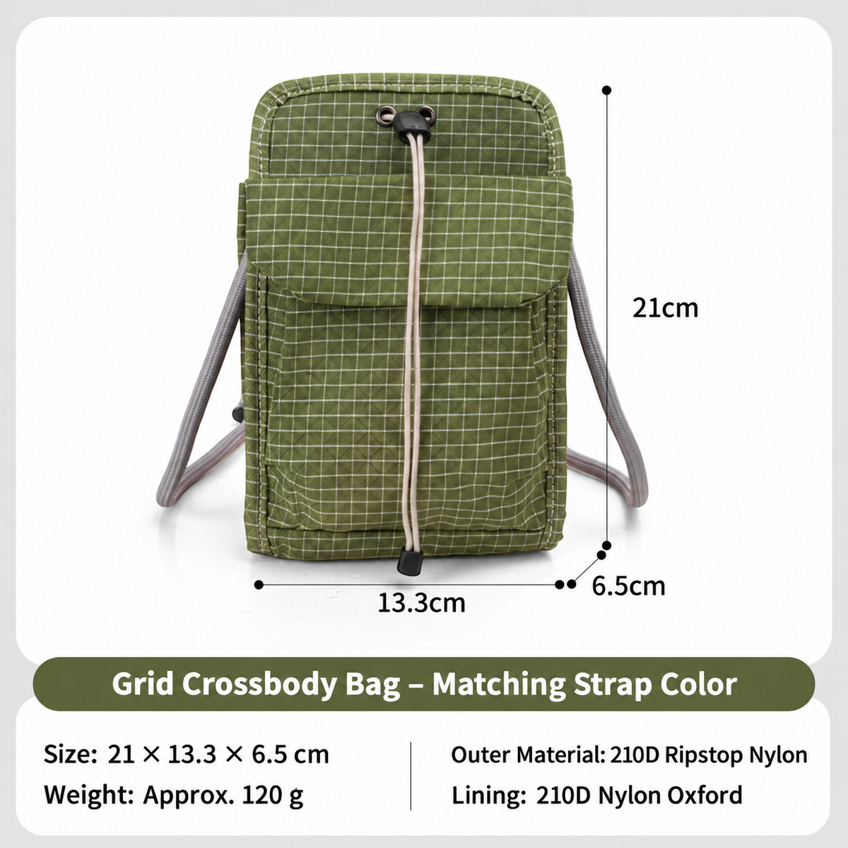 Lightweight Crossbody Bag