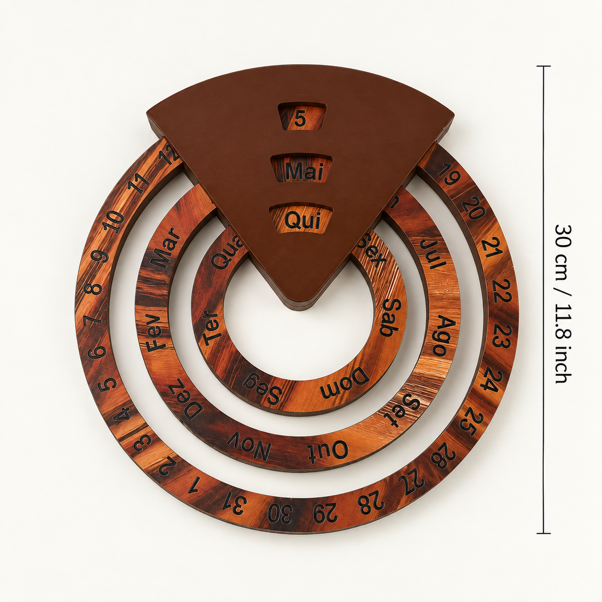 Wooden Perpetual Calendar
