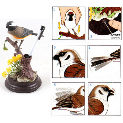 Sound-Activated Singing Bird