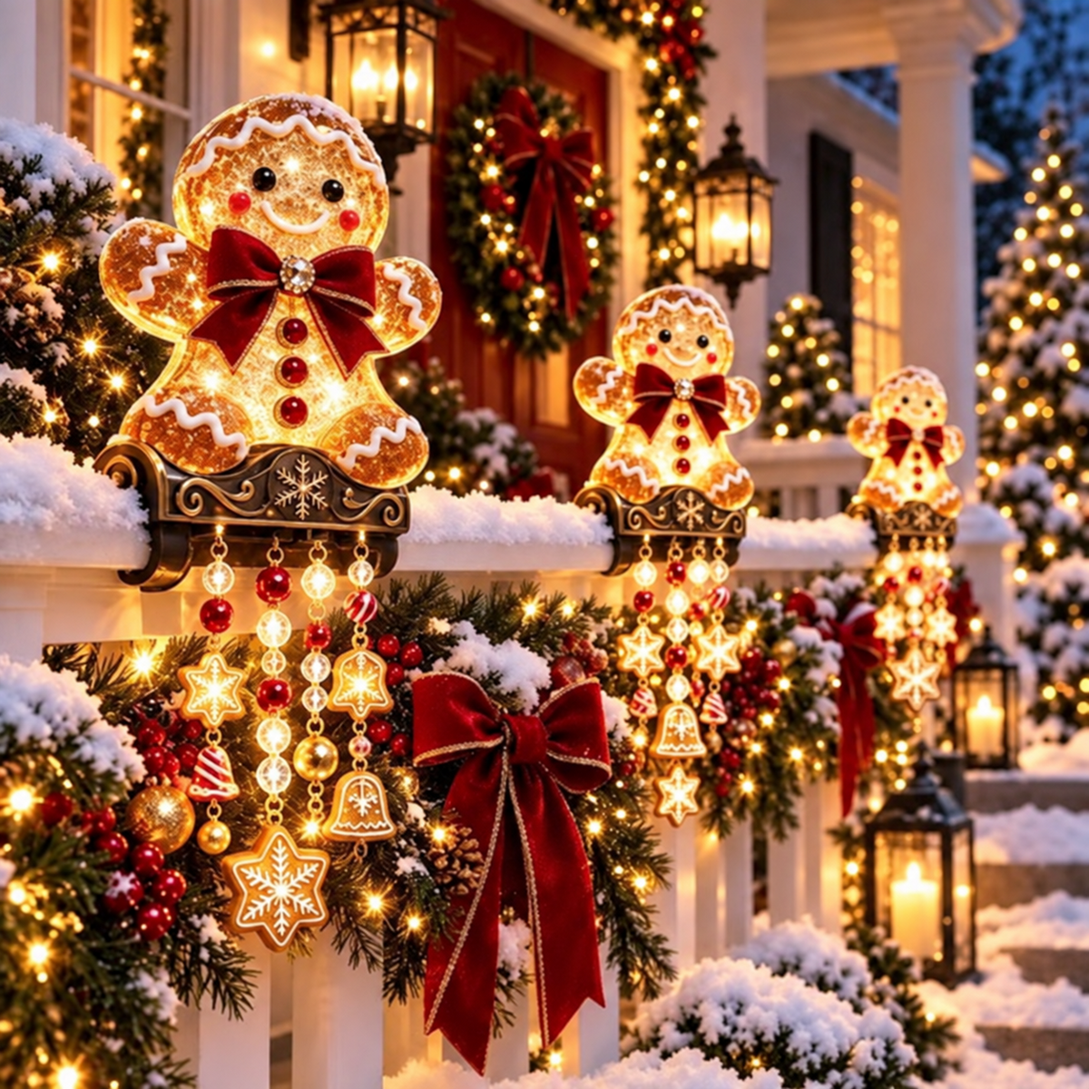 Christmas Railing Lights