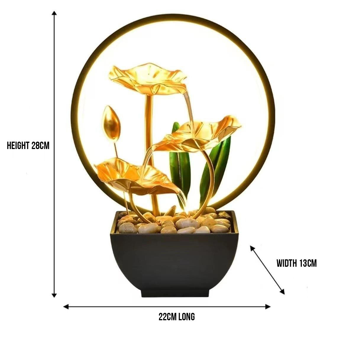Lotus Water Lamp