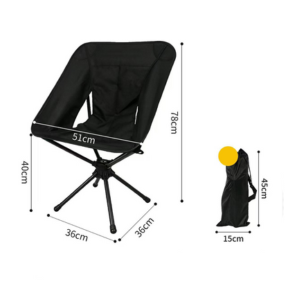360° Swivel Camping Chair