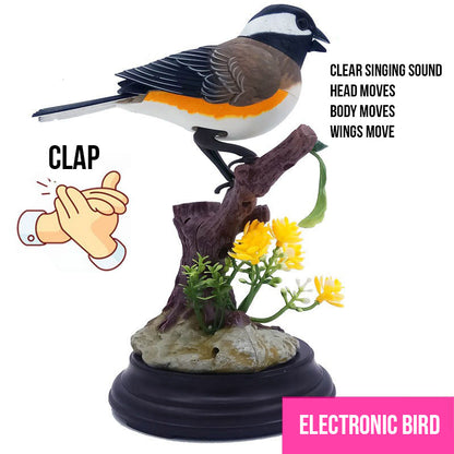 Sound-Activated Singing Bird