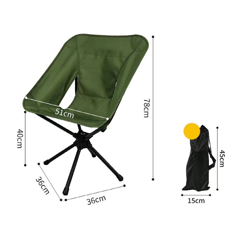 360° Swivel Camping Chair