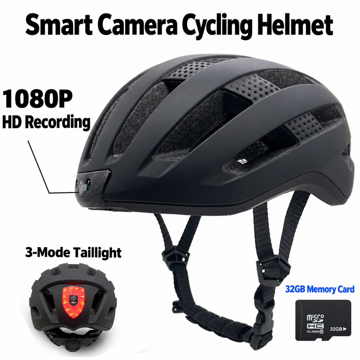 SmartRide Camera Helmet