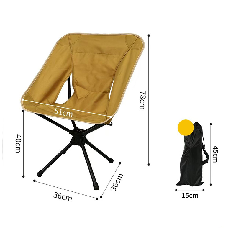 360° Swivel Camping Chair