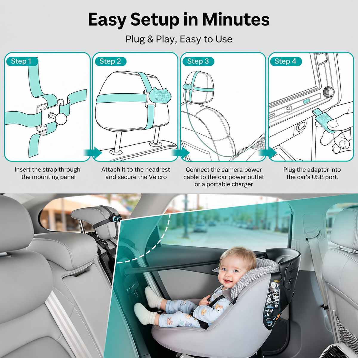 CarPlay Baby Cam