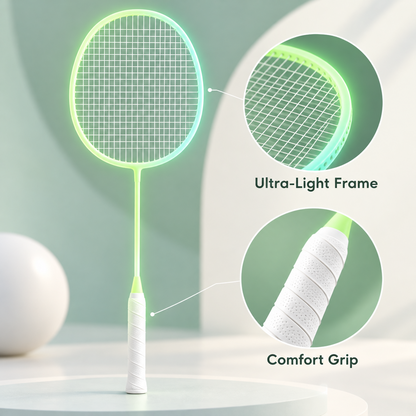 NightGlow Badminton Racket