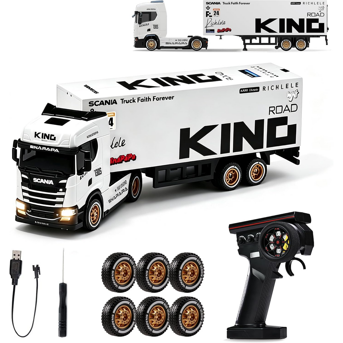 RC Drift Semi Truck