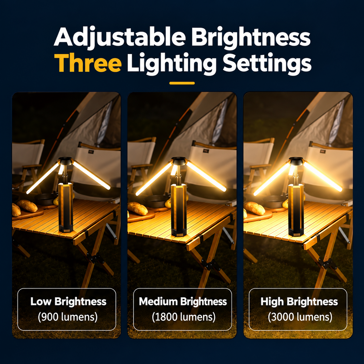 FlexGlow 3-in-1 Camping Light
