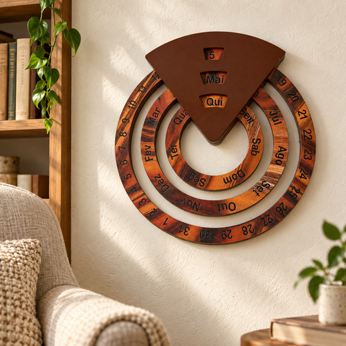 Wooden Perpetual Calendar
